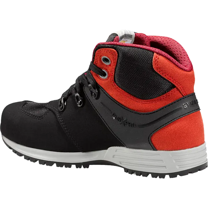Botas de seguridad REBEL ESD S3 SRC - Color: Negro/Rojo, Talla: 40