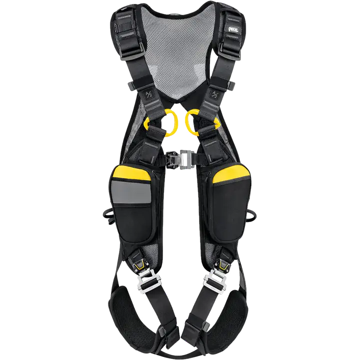 Arnés Petzl EASYFIT NEWTON - Color: Negro/Amarillo, Talla: 1