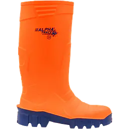 Bota de seguridad ALPHA TRACE HI VIS S5 - Color: Naranja, Talla: 36