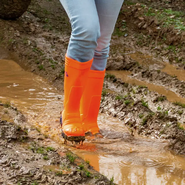 Bota de seguridad ALPHA TRACE HI VIS S5 - Color: Naranja, Talla: 36