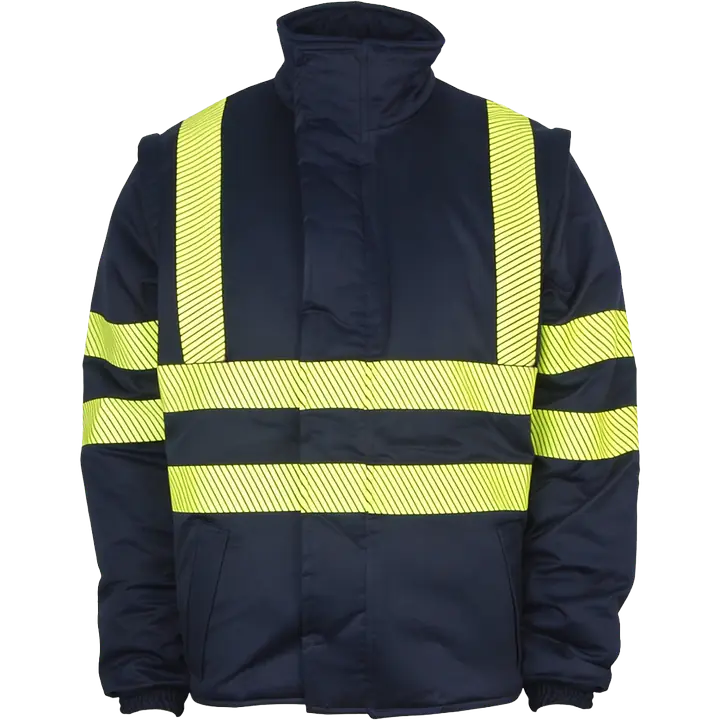 Chaqueta Ignífuga Antiestática XISPAL 562 - Color: Azul marino, Talla: L