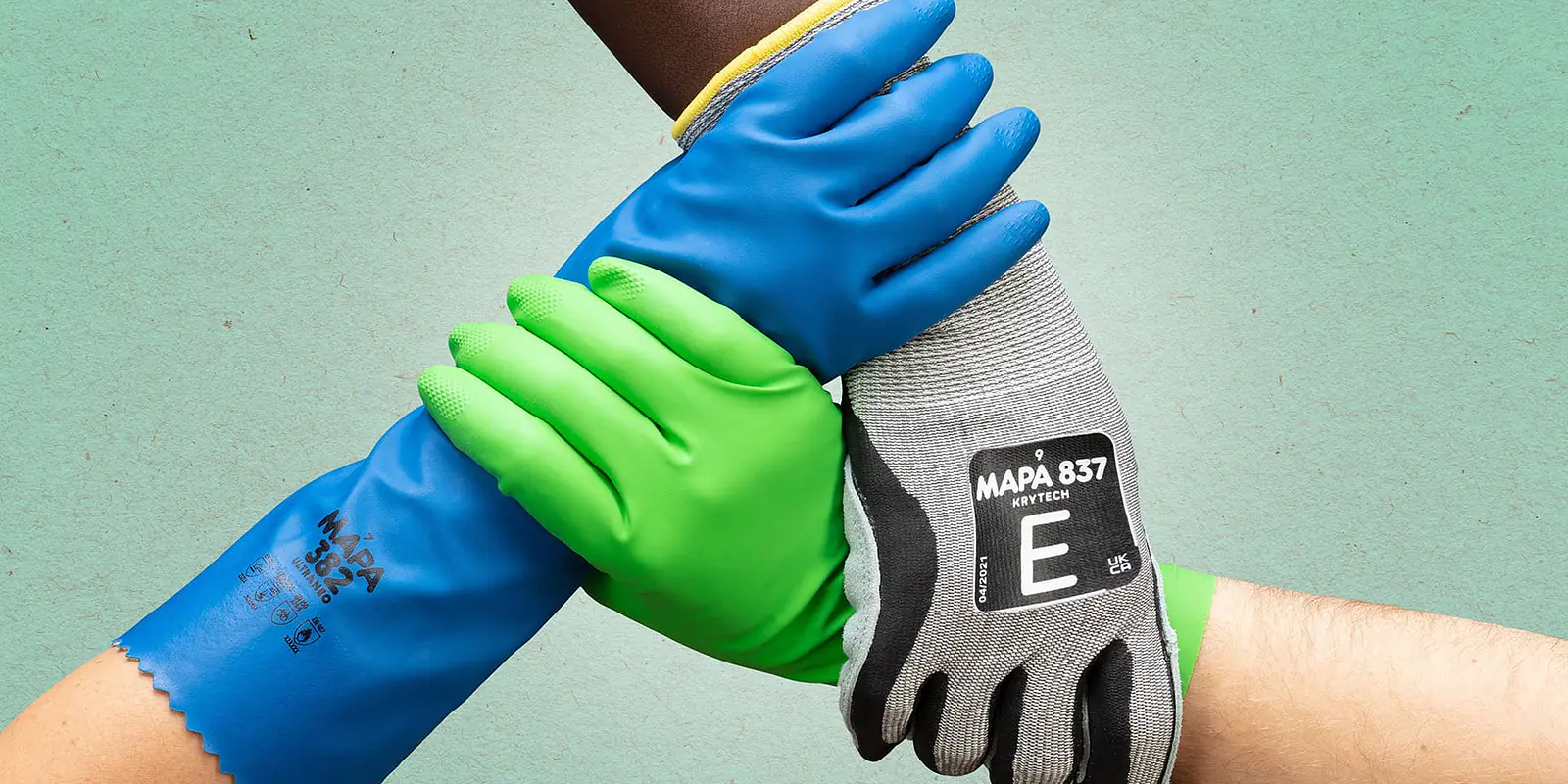 Guantes de trabajo sostenibles